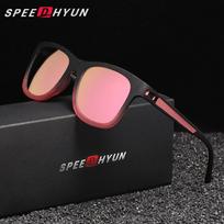 SPEEDHYUN Poliarizuoti Anti-UV400 Akiniai nuo Saulės Vyrams Moterims Anti-Reflekciniai Veidrodiniai Lęšiai Lengvi Akiniai