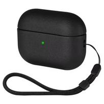 Odos tekstūros dėklas AirpPods Pro 2 dėklui Airpods 4 3 AirPods Pro dangtelis Apple Bluetooth ausinių priedai Apsaugokite įrenginį AirPods Pro 2 juoda