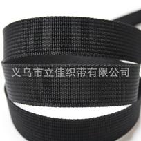 Polipropileno 600D Amerikietiško pynimo juosta, Lygios pynimo apvadas, Zigzago pynimo apvadas, Nešiojama peties juosta, Avalynės juosmens priedų juosta American pattern black ordinary * 1CM