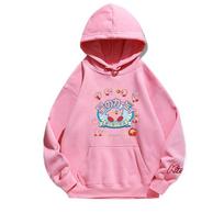 MNISO Kirby Cartoon Anime periphery Mother daughter hoodies in Spring and Autumn New Style cute Parent child hoodies 100 auksas