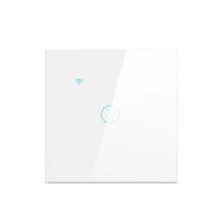 Siri Homekit WiFi Išmanusis Šviesos Sieninis Jungiklis Jutiklinis Jutiklis Stiklinis Skydelis Nuotolinis Valdymas Per Google Home Alexa MFI Jungiklis Apple