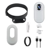 Naminių gyvūnų antkaklis kamera Be Wi-Fi HD Mini Sportinė kamera Katės kamera Chokeris Šuns sekimo antkaklis su vaizdo įrašais Naminių gyvūnų aksesuarai without tf card balta