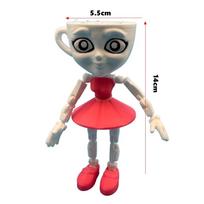 Tung Tung Tung Sahur Anime Figūrėlė Balerina Kapučino Veiksmo Figūrėlės Brainbot Tralalero Tralala Figūrėlė Stalo Modelis Ornamentas