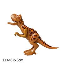 Juros periodo dinozaurų pasaulis Dideli dinozaurų figūrėlės Kaladėlės Statybiniai blokeliai Velociraptor T-Rex Triceratops Indominus Rex Žaislai vaikams