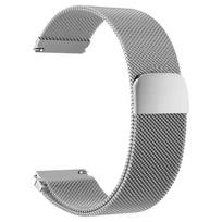 dirželis Amazfit Active 2 laikrodžiui, apyrankė Amazfit Balance, magnetinis pakaitinis dirželis, nerūdijančio plieno metalinė riešo apyrankė Amazfit Active 2 sidabras