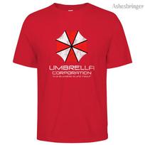 Vyriški medvilniniai Umbrella Corporation grafiniai marškinėliai Street Casual stiliaus T-shirt vyrams ir moterims S black