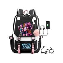 Kpop Raganų Medžiotojų Merginų Grupės Filmo Apsuptas Spausdintas Kuprinė One Size