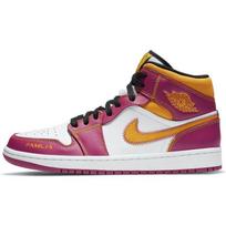 Air Jordan 1 Mid Día de Muertos Vyriški sportbačiai Violetiniai DC0350-100 41