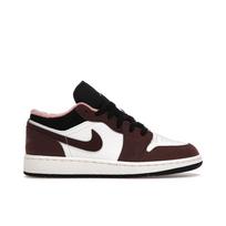 Air Jordan 1 Low SE GS Šviesiai šokoladiniai vaikiški sportbačiai Rudi Juodi Kreminiai DM0589-200 40
