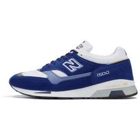 New Balance 1500 Pagaminti Anglijoje Mėlyni Unisex Kelnaitės Baltos Pilkos M1500PWT 40