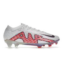 Nike Zoom Mercurial Vapor 15 Elite FG Disruption Pack Vyriški sportbačiai Balti Kokoso pienas Ryškiai raudoni DJ4978-101 41