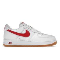 Nike Air Force 1 Low Mėnesio spalva - Balta Universitetinė Raudona Unisex Sportbačiai Guminės-Geltonos DJ3911-102 45