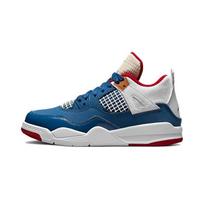 Air Jordan 4 Retro PS Messy Room Vaikų sportbačiai Mėlyni French-Blue Balti DR6953-400 29.5
