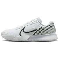 NikeCourt Air Zoom Vapor Pro 2 Balti Juodi Moteriški Kedai Pure-Platinum DR6192-101 35.5