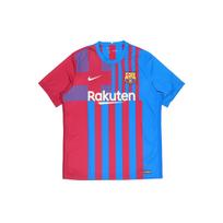 Nike FC Barcelona namų rungtynių marškinėliai 21/22 sezono trumpomis rankovėmis vyriški marškinėliai mėlyni CV7891-428 S