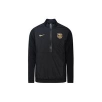 Nike Barselonos futbolo klubo sportinis švarkas vyriškas viršutinis drabužis juodas CJ6624-010 XS