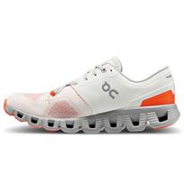 ON Cloud X 3 Ivory Alloy Moteriški sportbačiai Kreminiai 60.98252 36