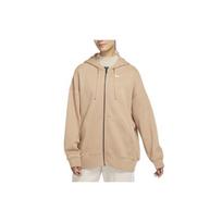 Nike Sportswear Essentials Full-Zip Fleece džemperis su gobtuvu moterims, tamsiai geltonas DD5635-200 S