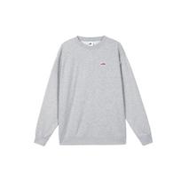 Nike logotipas Siuvinėtas raštas Apvalus kaklas Megztas džemperis Vyriškas džemperis Tamsiai pilkas FZ5203-063 XL