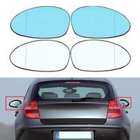 Šildomas galinio vaizdo veidrodėlio stiklas, skirtas 2002–2008 m. BMW Z4 E81 E82 E85 E86 E87 E88 E89 White Mirror 4-pin Heated - Left