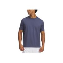 Under Armour Meridian Odai draugiški Patogūs Minkšti Kvėpuojantys Trumparankoviai Marškinėliai Vyriški Viršutiniai Drabužiai Audros Pilkumo 1386973-044 L
