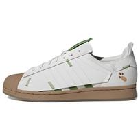 Adidas Originals Melting Sadness X Superstar Karoro Hole Laisvalaikio Sneakeriai Su Apvaliu Pirštu Unisex Sneakeriai Balti Žali Rudi H06342 43⅓