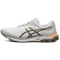 Asics Gel-Pulse 11 Laisvalaikio Audinys Sintetinė Oda Žemi Bėgimo Bateliai Vyriškas sportbačio tipas Baltas Rudas 1011B293-101 39.5