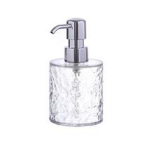 300/400ML Bangų skysto muilo dozatorius Šampūno, kūno prausimosi, rankų prausimosi, dušo želės, veido prausiklio talpykla Vonios kambario daugkartinio naudojimo tuščias spaudžiamas pumpuojamas buteliukas S Round