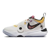 Nike Team Hustle D 11 PS Patogūs Lauko Neslystantys Smūgius Sugeriantys Žemi Berniukų Krepšinio Batai Berniukų Sportbačiai Balti FJ7689-101 28