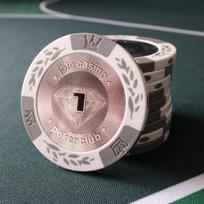 10 vnt. 39 mm Texas Hold'Em žetonų, kviečių varpų molio žetonai Texas Hold'Em kūrybingi šachmatų ir kortų kambario pokerio salės pokerio monetų stalo žaidimas