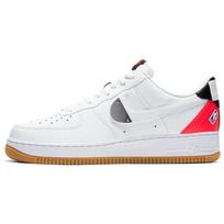 Nike Air Force 1 Low Nba Balti Raudoni Guminiai Sportbačiai CT2298-101 39