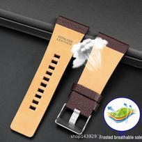 Suderinama originali karvės odos laikrodžio apyrankė, skirta Diesel DZ4344 DZ4323 DZ1657 DZ4318 - Didelis ciferblatas, Vyriškas 28mm 30mm 32mm 32mm