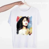 Selena Quintanilla marškinėliai Mados vyriški ir moteriški viršutiniai drabužiai T-shirt trumpomis rankovėmis Unisex T-shirt XL