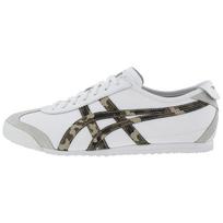 Onitsuka Tiger Mexico 66 Patogūs Madingi Neslystantys Dilimui Atsparūs Žemi Laisvalaikio Batai Unisex Kedai Balti 1183A941-100 43.5 white
