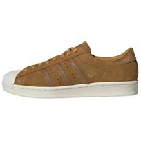Adidas Originals Superstar Vintage Madingi Patogūs Riedlenčių Batai Unisex Sportbačiai Rudi Balti JQ3265 38⅔