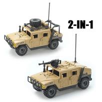 Antrojo pasaulinio karo kariniai armijos kariai Antrasis pasaulinis karas SWAT policija Šarvuota transporto priemonė Statybiniai blokeliai Plytos Vaikų „pasidaryk pats“ žaislai Kalėdinė dovana NO BOX beige