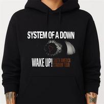 System of A Down Mezmerize Spausdinimo 90s Vintažinis Roko Grupės Gobtuvas Moteriškas Alternatyvios Metalinės Muzikos Megztinis su Gobtuvu Gotikiniai Megztiniai su Gobtuvu S