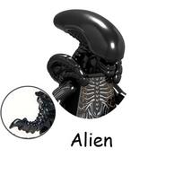 NAUJAS stilius!! Terminatorius Predatorius VS. Ateivių Kraujo Roboto Karo Modelio Statybiniai Blokiniai Šviečianti Veiksmo Figūrėlė Plytelės Žaislai Vaikams ruda