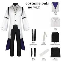 Sigma Cosplay Kostiumas Anime Bsd 4-asis Sigma Ilgas Paltas Uniforma Kostiumas Helovinui Comic Con Sigma Apranga XS