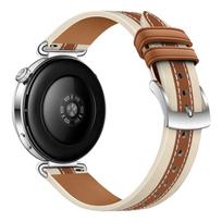 18 mm apyrankė Huawei GT6 41 mm laikrodžiui, originali odinė vyriška moteriška apyrankė Huawei GT6/5/4 41 mm laikrodžiui, 5/GT5 Pro 42 mm, universali apyrankė, apyrankės priedai 18mm Universal ruda