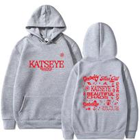 KATSEYE GRAŽAUS CHAOSO TŪRAS 2025 Spausdintas džemperis vyrams ir moterims Gabriela Ilgomis rankovėmis Gnarly vintage Vilnos hip hop street wear S