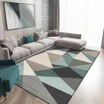 Svetainės kilimas Sofos Arbatos staliuko kilimas Abstraktaus dizaino Miegamojo lovos šoninis kilimas 80*120cm