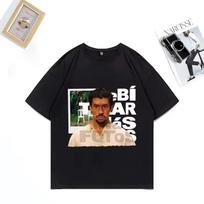 Debi Daugiau Atsitiktinių Marškinėlių Vyrams Moterims BAD BUNNY Juokingi Hip Hop Gatvės Apranga Marškinėliai Senoviniai Medvilniniai Trumpomis Rankovėmis Marškinėliai 2XL