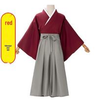 Rurouni Kenshin Himura Vyriškas Raudonas Kendo Kimono Anime Konvencija Helovino Kostiumas XXL