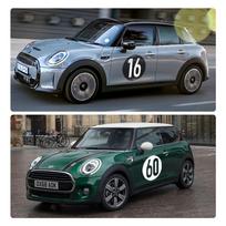 Automobilio durelių šoninis numeris Individualizuoto lipduko sijono lipduko apdaila, skirta MINI Cooper One Countryman F55 F56 F60 R55 R56 R60 Number 37