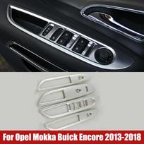 Vidinis porankis Durų lango pakėlimo jungiklio mygtukų skydelio dangtelis Opel Mokka Buick Encore 2013–2016 2017 2018 Automobilio priedas Small Air Vent