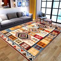 Vintažinis persiškas kilimėlis, minkštas, neslystantis, bohemiško paisley rašto, virtuvei, valgomajam, prieškambariui, modernaus dekoro plotiniai kilimai 80x120cm Flannel gray