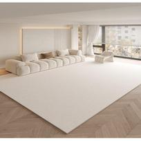 Smėlio spalvos prabangus svetainės kilimas Modernaus minimalistinio stiliaus darbo kambario kilimėlis Minkštas ir storas Neslystantis Pagerina namų dekorą 120X160CM(3.9X5.3FT