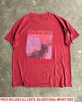 Loveless My Bloody Valentine Raudoni Unisex Marškinėliai Medvilniniai Visų Dydžių GE372 Unisex Marškinėliai M pink