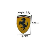 Automobilio stilius 3D lipdukas Metalinis ženklelis Transporto priemonės emblema Kėbulo lipdukas Ferrari Roma 488 Portofino F8 Roma Spider SF90 Automobilio priedai